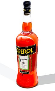 aperol bottle 3D model