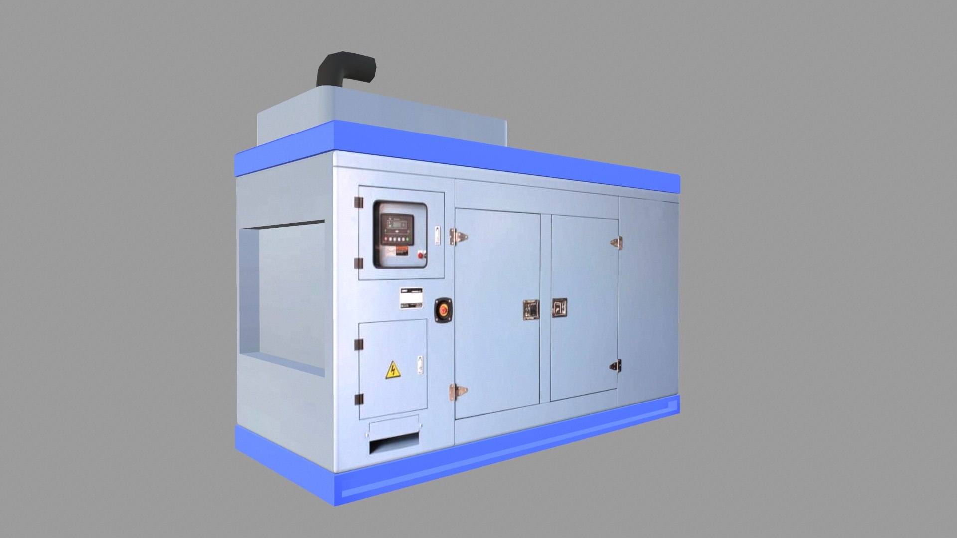 Generator Lowpoly 3D Model - TurboSquid 2307613