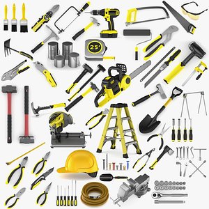 44 Models Tools + Hand Tools Collection