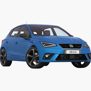 3D SEAT Ibiza 2022 Low interior model