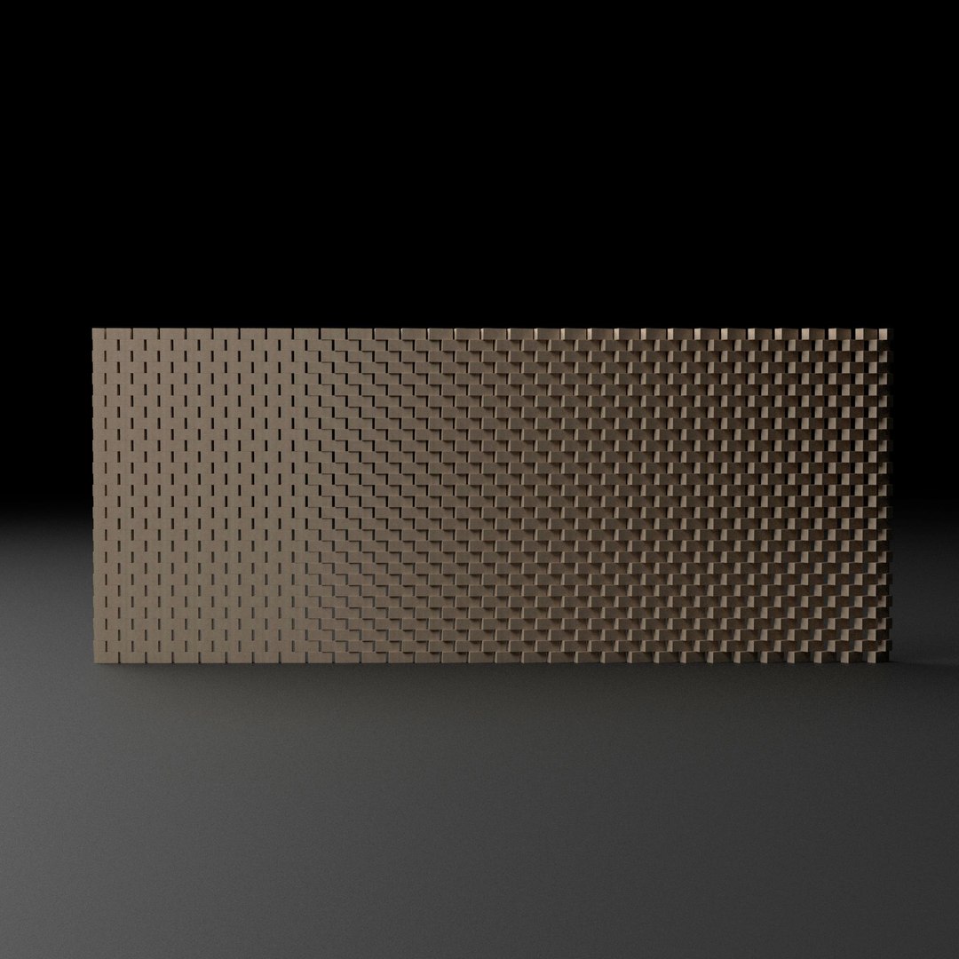 Parametric Brick Wall 3D Model - TurboSquid 2239520