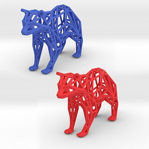 racoon animals 3D model