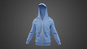 Denim Hoodie