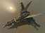 3D Sci-Fi AirFighter V2 - High Poly