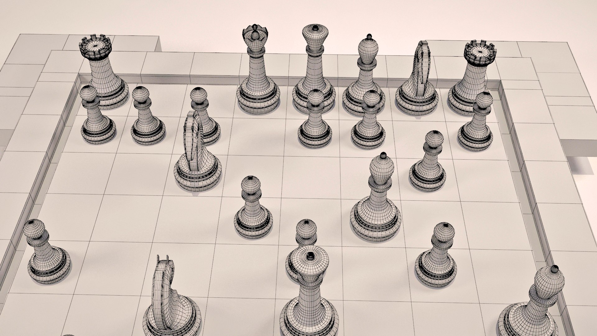 Chess Future 3D Model - TurboSquid 1455397