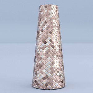 mosaic vase 3D