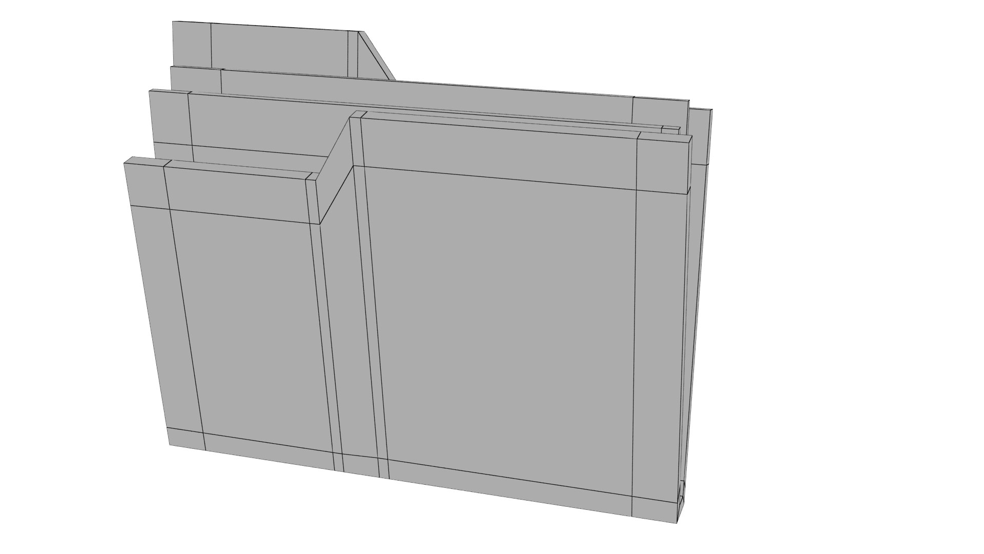 3D Cartoon Folder Model - TurboSquid 2143001