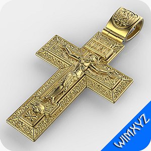 3d cross model