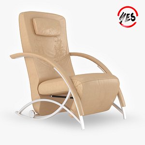 3D armchair-recliner armchair