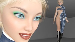 Lucy female Anime Model