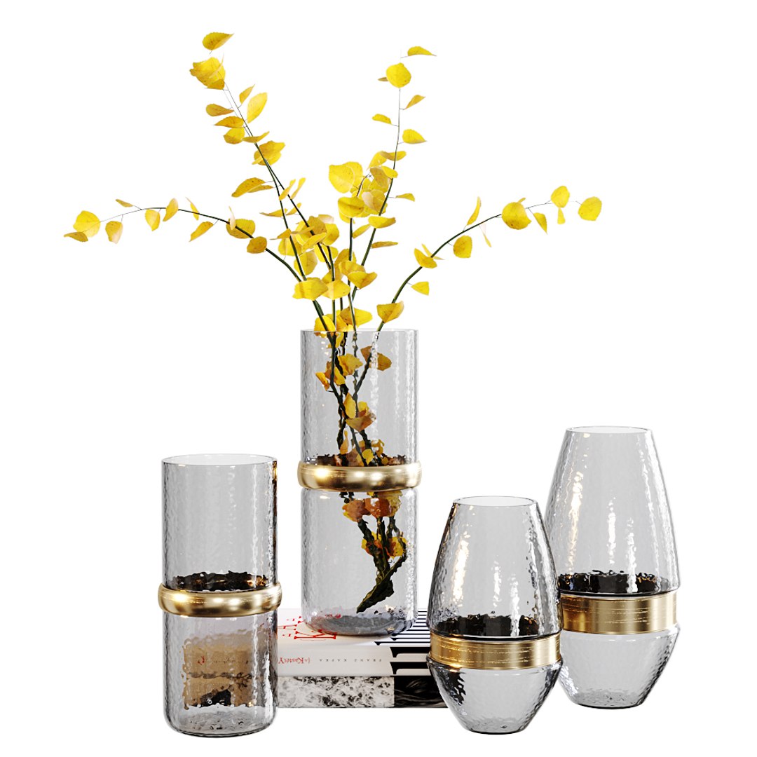 Decorative Set 5 3D Model - TurboSquid 1511738