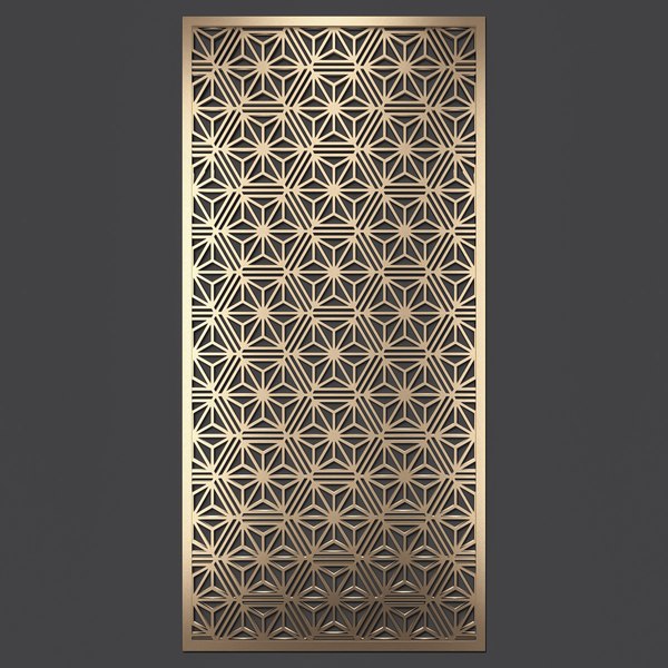 Decorative panel 3D model - TurboSquid 1640628