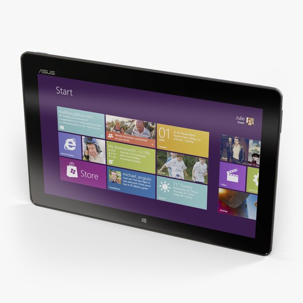 Asus VivoTab 3D Models for Download TurboSquid