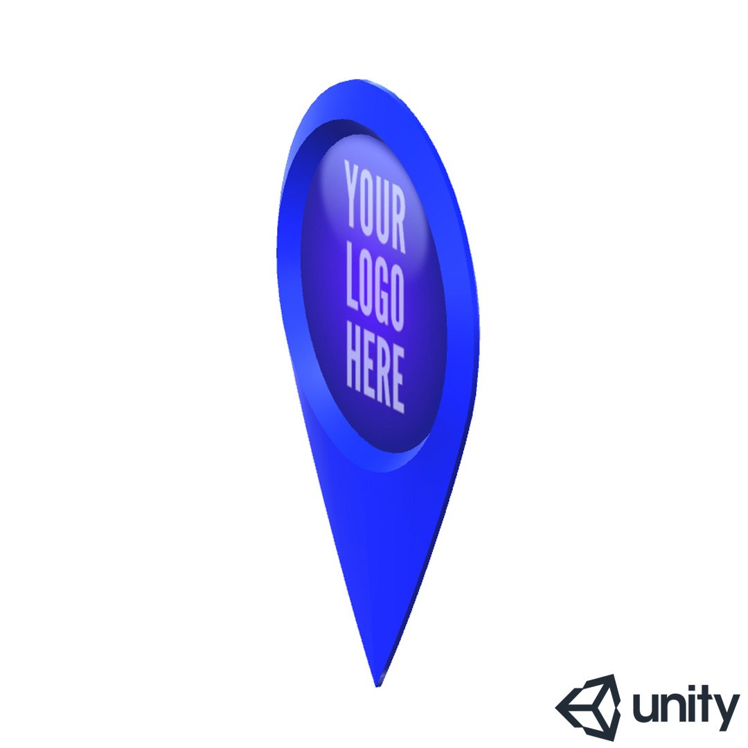 3D Location Pin Model - TurboSquid 1190052