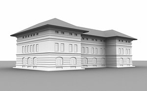 neoclassical building model