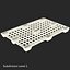 Reusable Plastic Pallet Green 3D Model