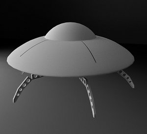 3D martian s spaceship