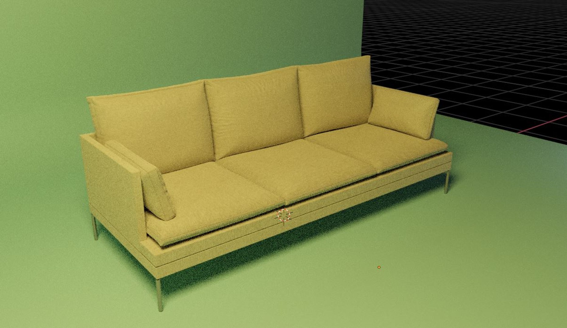 3D Model Couch Sofa Furniture TurboSquid 1648644