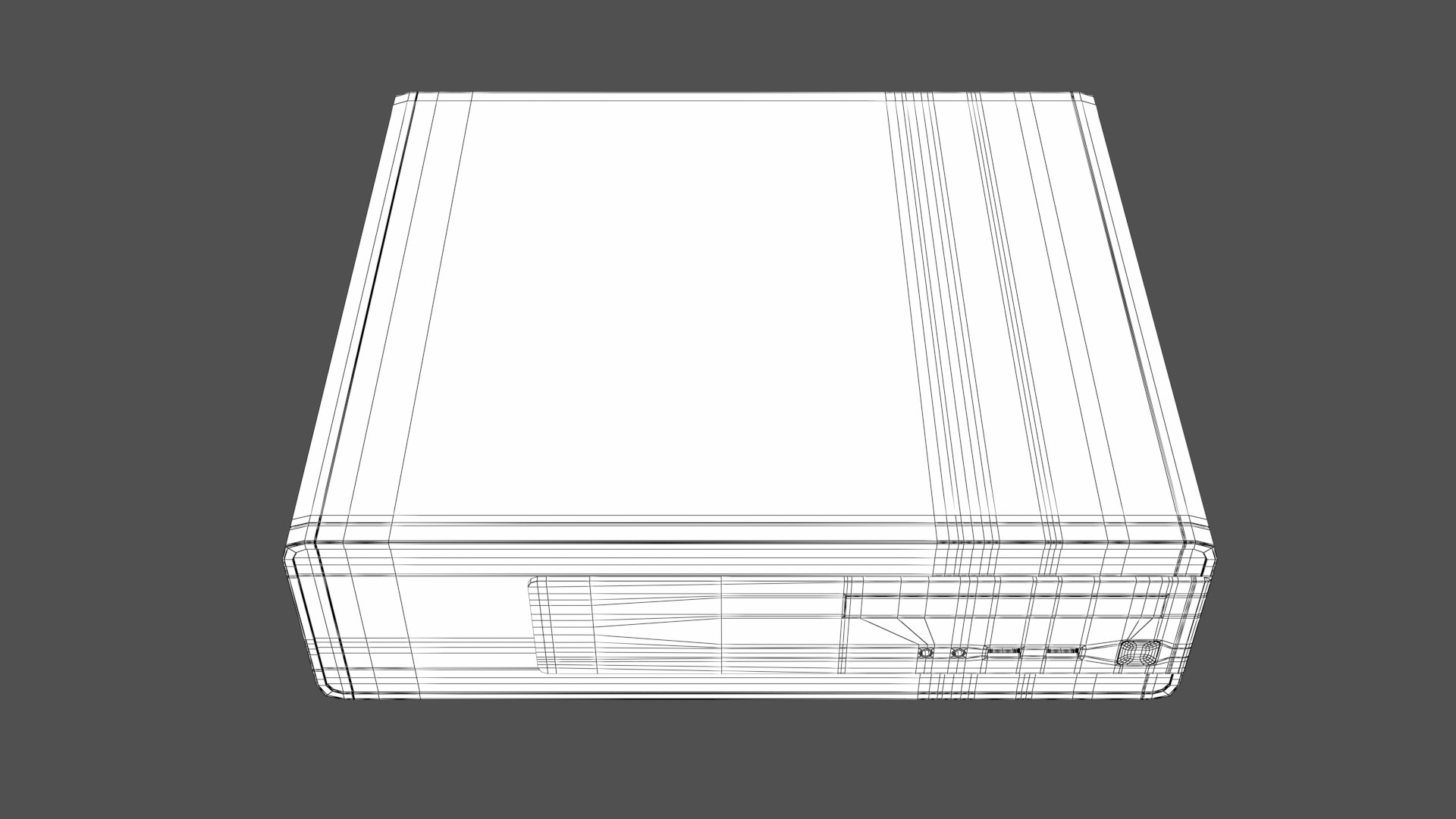 3D Generic Slim Desktop Pc Model - TurboSquid 1520360