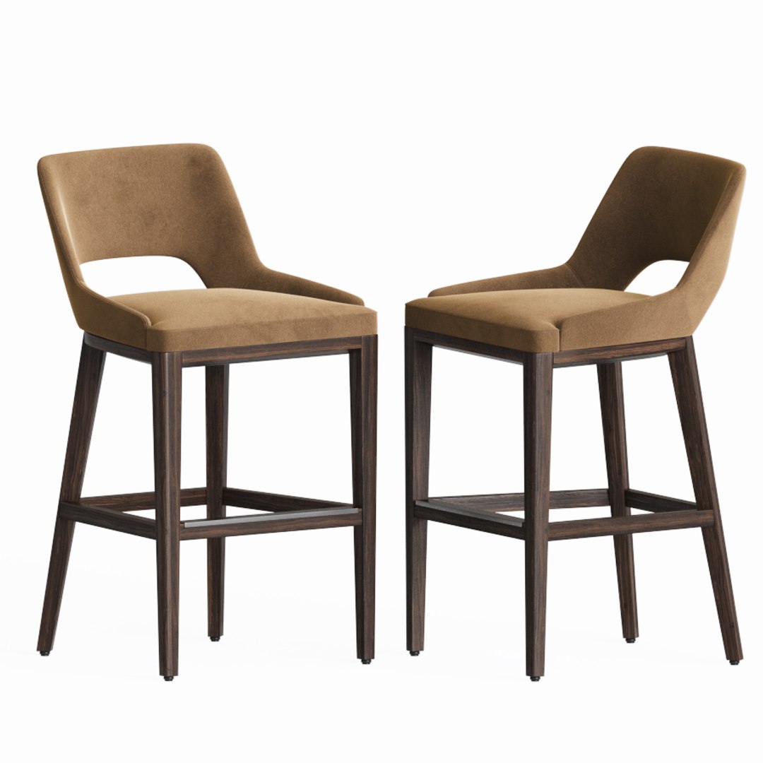 Giuliomarelli Grace Stool Model - TurboSquid 1629571