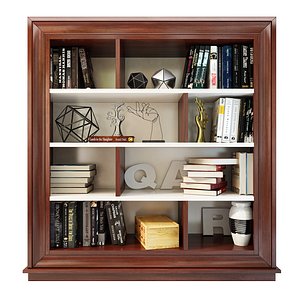 mugali bookcase galiano emocion 3D