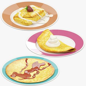 3D pancakes plate v4