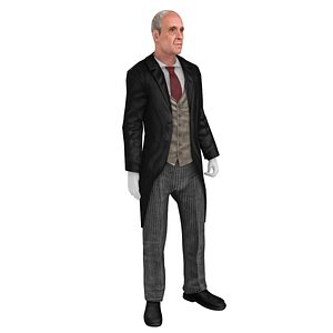 Butler V1 Rigged