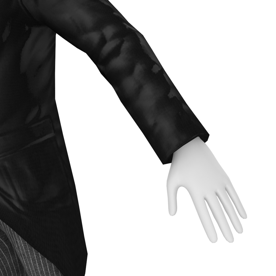 3D model butler rigged - TurboSquid 1289583