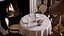 Realistic Interior restaurant Scene