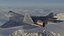 SU57 5TH GEN FIGHTER JET 3D model LOW POLY