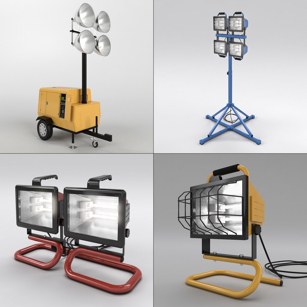 Set Work Lights Obj