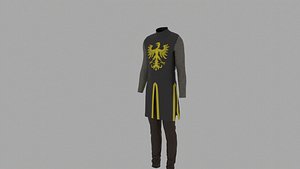 Medieval Soldier Armor 3D model