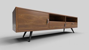 TV Rack N36 3D model