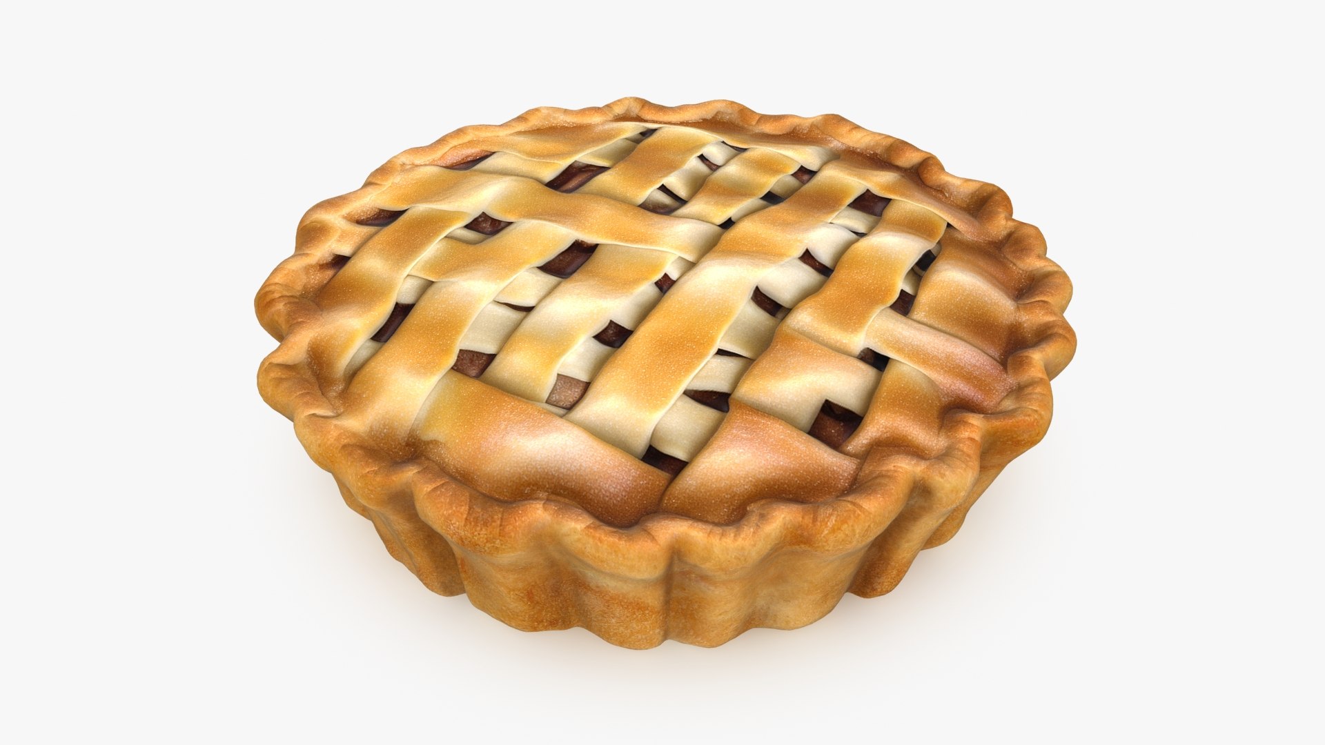 3D Apple Pie model https://p.turbosquid.com/ts-thumb/WX/F5tYjn/j9/applepie_b0006/jpg/1677268439/1920x1080/fit_q87/2f9afd170ee39d76f7244353508076828dbe9b3f/applepie_b0006.jpg