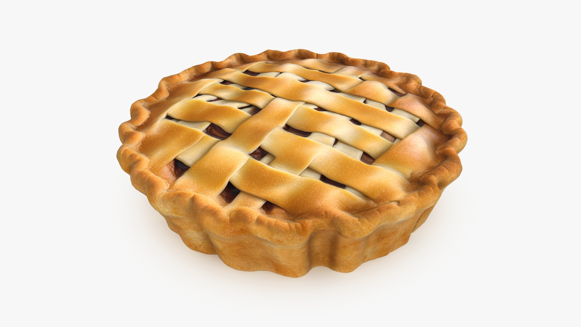 3D Apple Pie model https://p.turbosquid.com/ts-thumb/WX/F5tYjn/rD/applepie/jpg/1677268458/1920x1080/turn_fit_q99/949027317d188c85cead8c09ac7343321083d19d/applepie-1.jpg