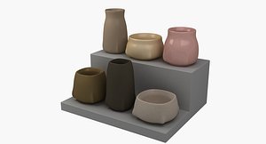 stylish pottery 3D model