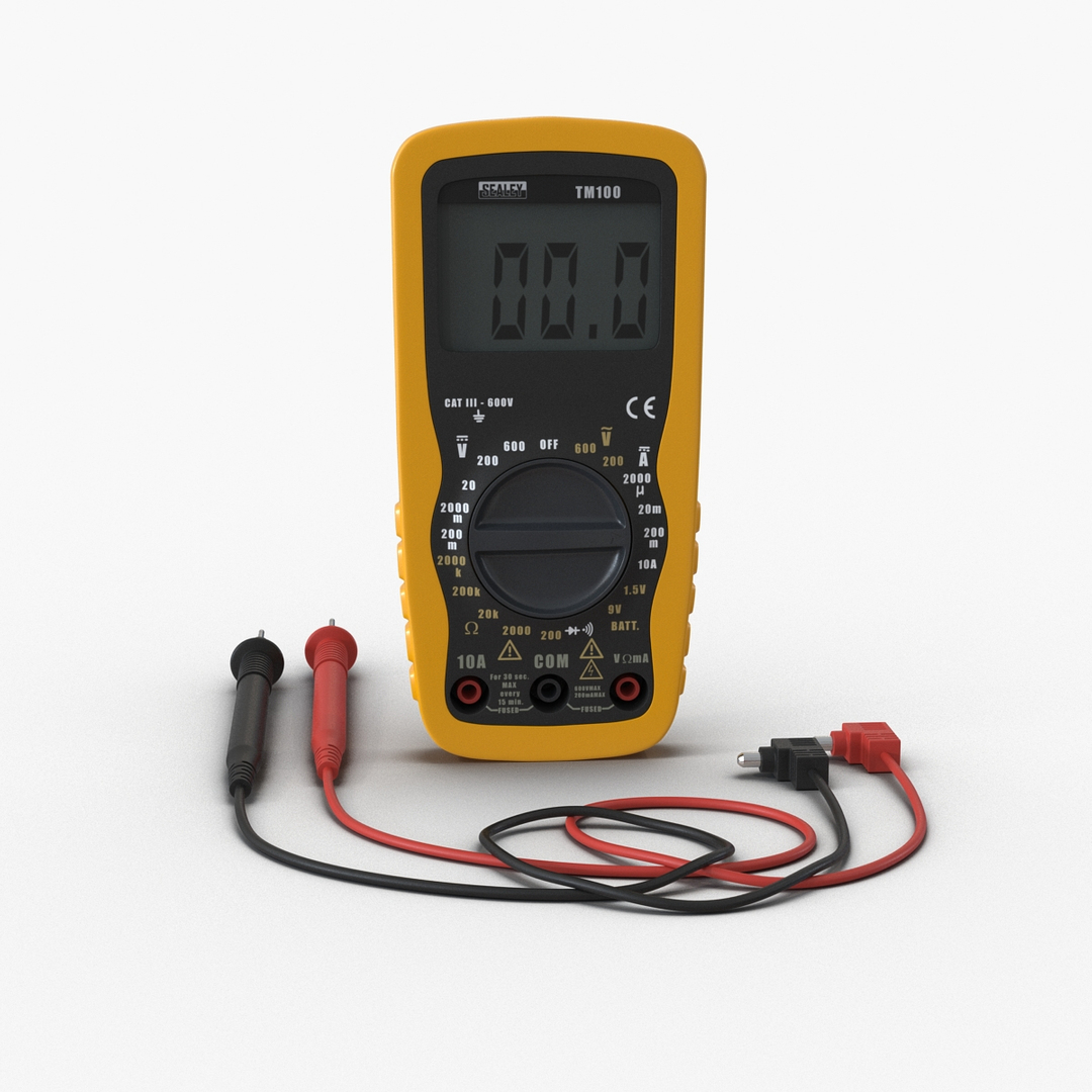 multimeter set 3d model