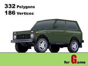 3d lada niva model