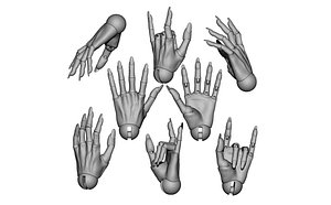 Articulated arms  Hand  bjddoll  3DHands JointedHands BJDHands MovableHand  HandPoses DollHa