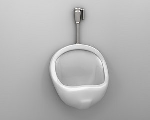 free obj model urinal