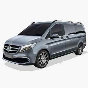3D Mercedes-Benz V-Class 2019 model