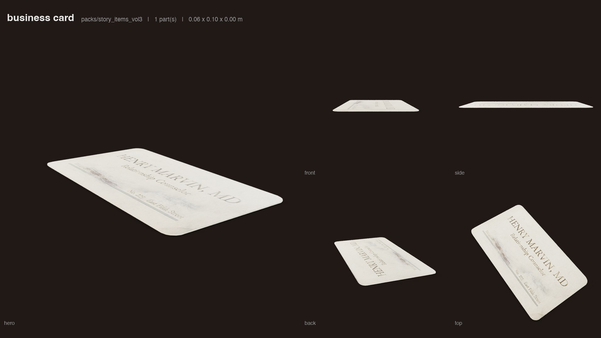3D Story Items Pack Vol 3 https://p.turbosquid.com/ts-thumb/WX/MEaZ40/qI/03_02_business_card_angles/png/1791513456/1920x1080/fit_q87/314f1b49bd18c81bbfcf0b93980b7769f1a25105/03_02_business_card_angles.jpg