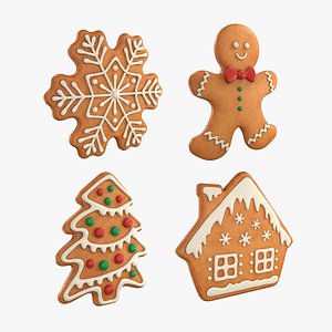 Gingerbread cookie set
