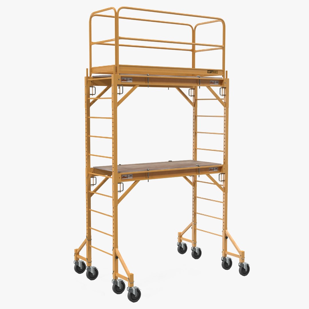 Scaffold 3D model preview