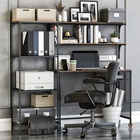 IKEA FJALLBO loft office workplace