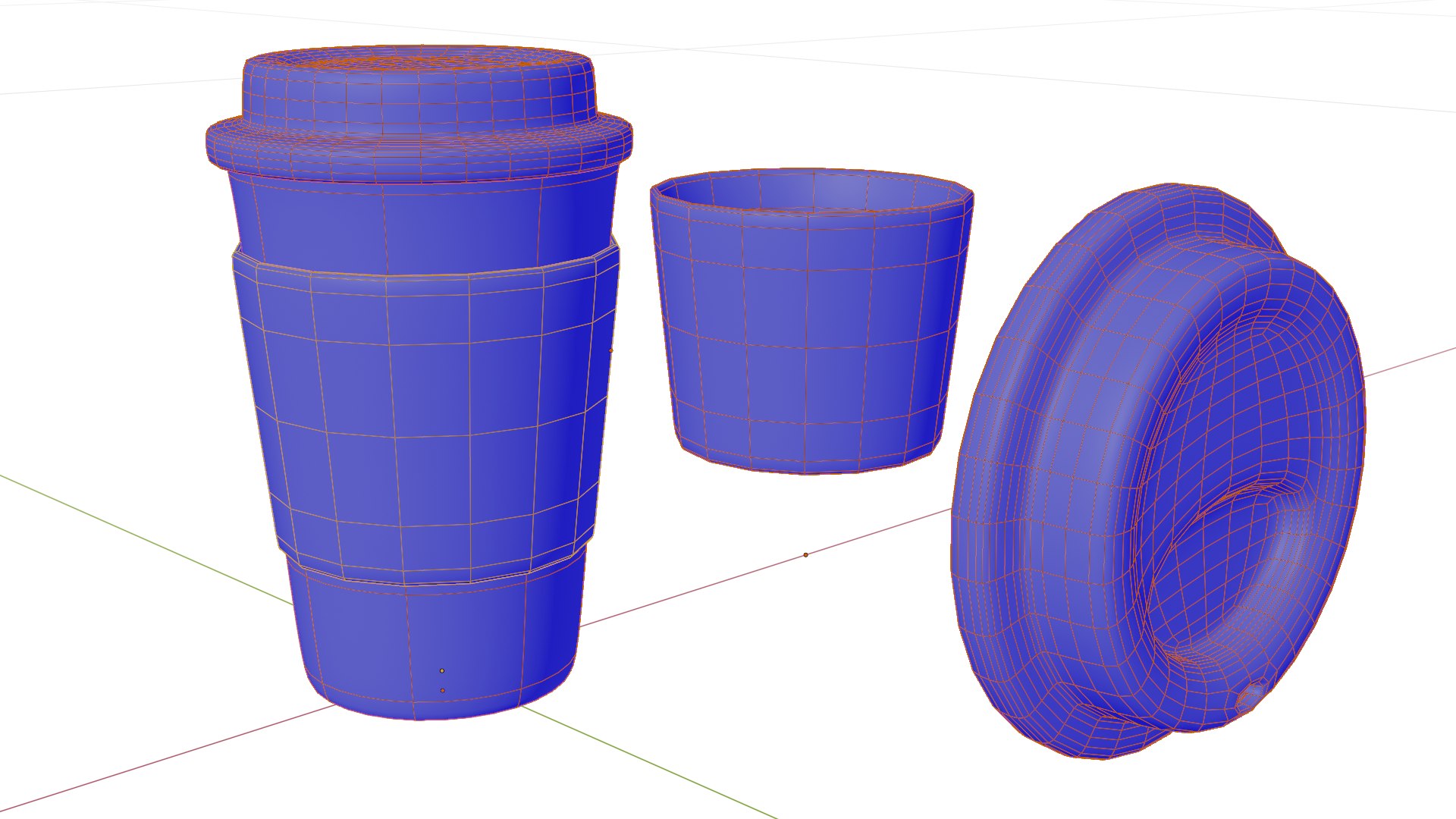 Free Blender Paper Cup Models | Free 3D Plastic Cups Models – JQUSWD
