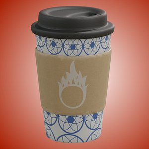3D model Paper Coffee Cup for machine