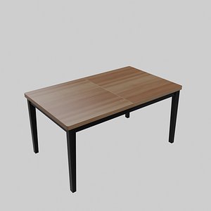 Schoolhouse Extendable Table Low Poly/Mobile/Web