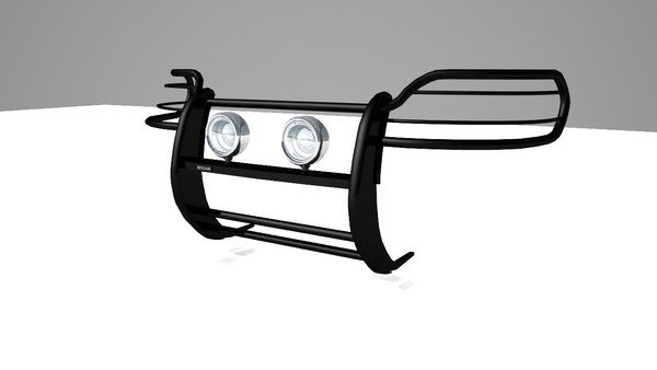 nissan grille guard lights 3d 3ds
