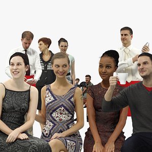 10x Scanned Cafe Bar Restaurant People Vol01 Collection Treapl